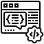 Icon für Webentwicklung